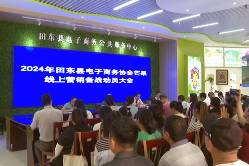 搭乘電商快車，田東芒果香飄萬里